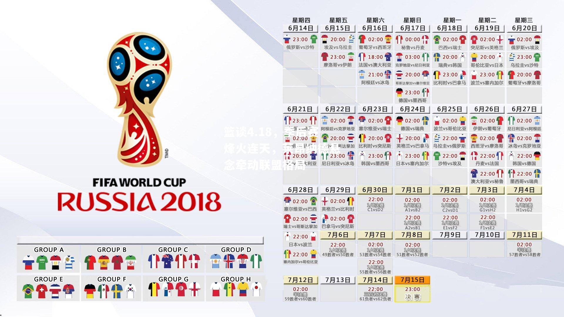 篮谈4.18,季后赛烽火连天,莱昂纳德悬念牵动联盟格局
